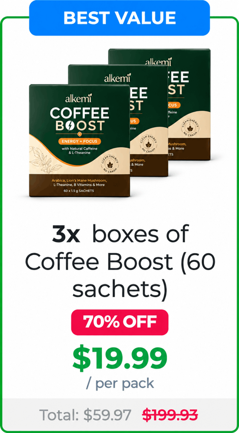 akemi coffee boost 3rd pricing